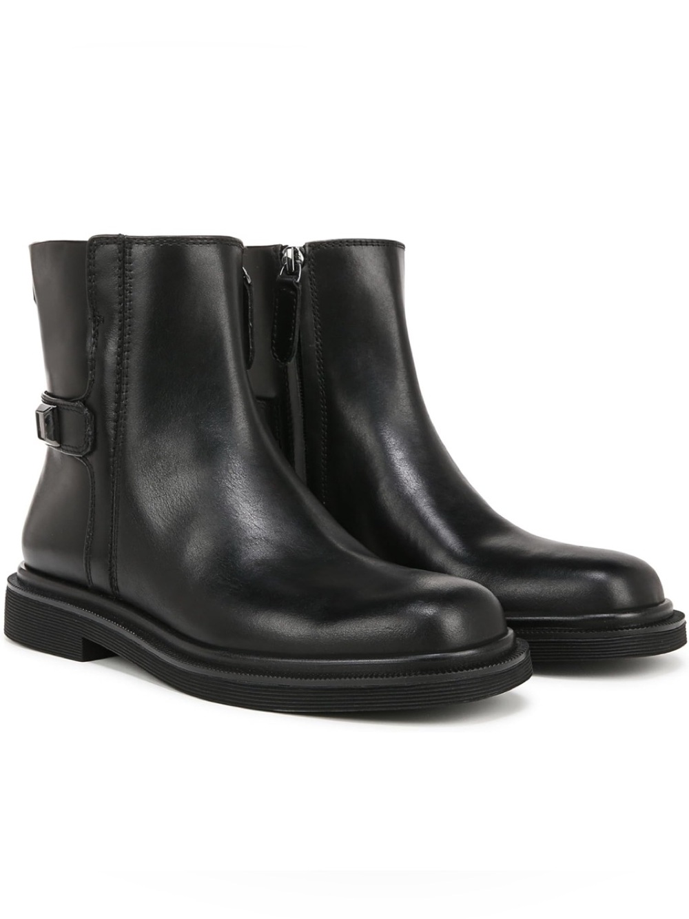 Franco Sarto L-Axel Women's Ankle Boots Black Sz 7.5 New